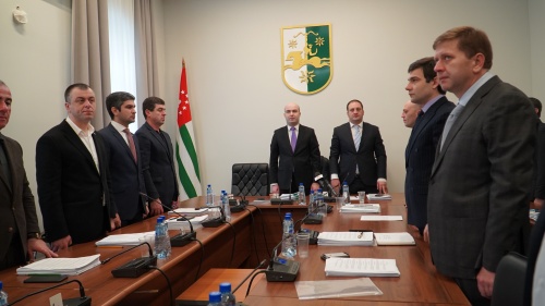 Состоялось первое заседание весенней сессии Парламента Республики Абхазия