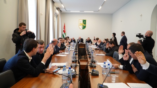 Состоялось очередное заседание осенней сессии Парламента Республики Абхазия