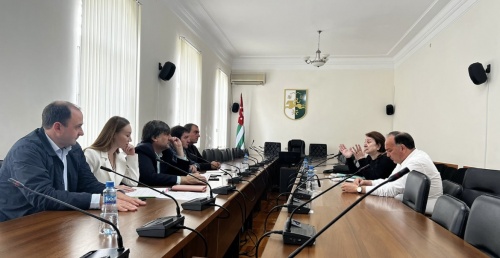 В Парламенте обсудили вопросы описания и порядка использования государственной символики Республики Абхазия 