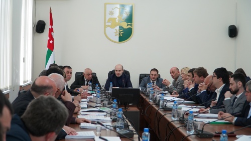 Состоялось очередное заседание сессии Парламента Республики Абхазия