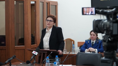 Омбудсмен Абхазии Асида Шакрыл представила в Парламенте доклад о деятельности Уполномоченного по правам человека за 2022 год