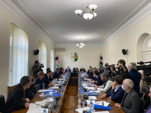 Состоялось первое заседание весенней сессии   Парламента Республики Абхазия