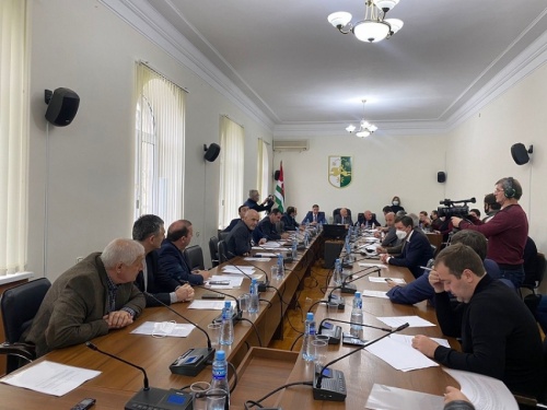 Состоялось заседание сессии Парламента Республики Абхазия