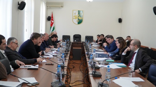 В Парламенте Республики Абхазия состоялось совместное заседание двух комитетов  